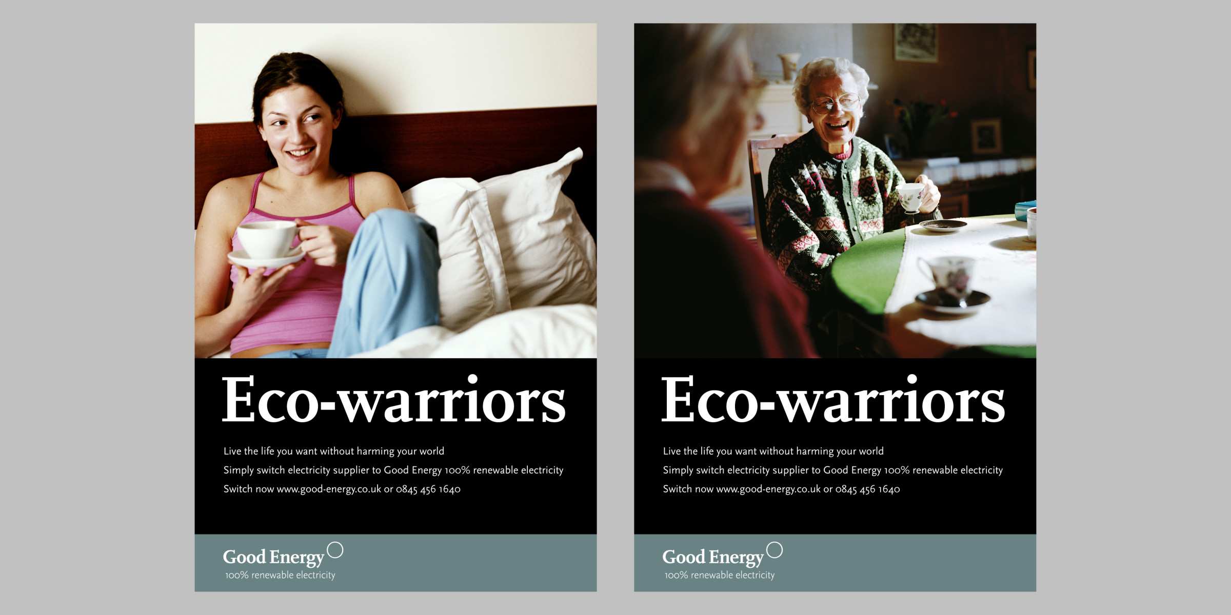 Good Energy adverts