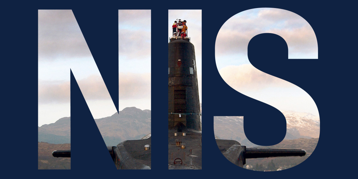 Nuclear Information Service logo and image