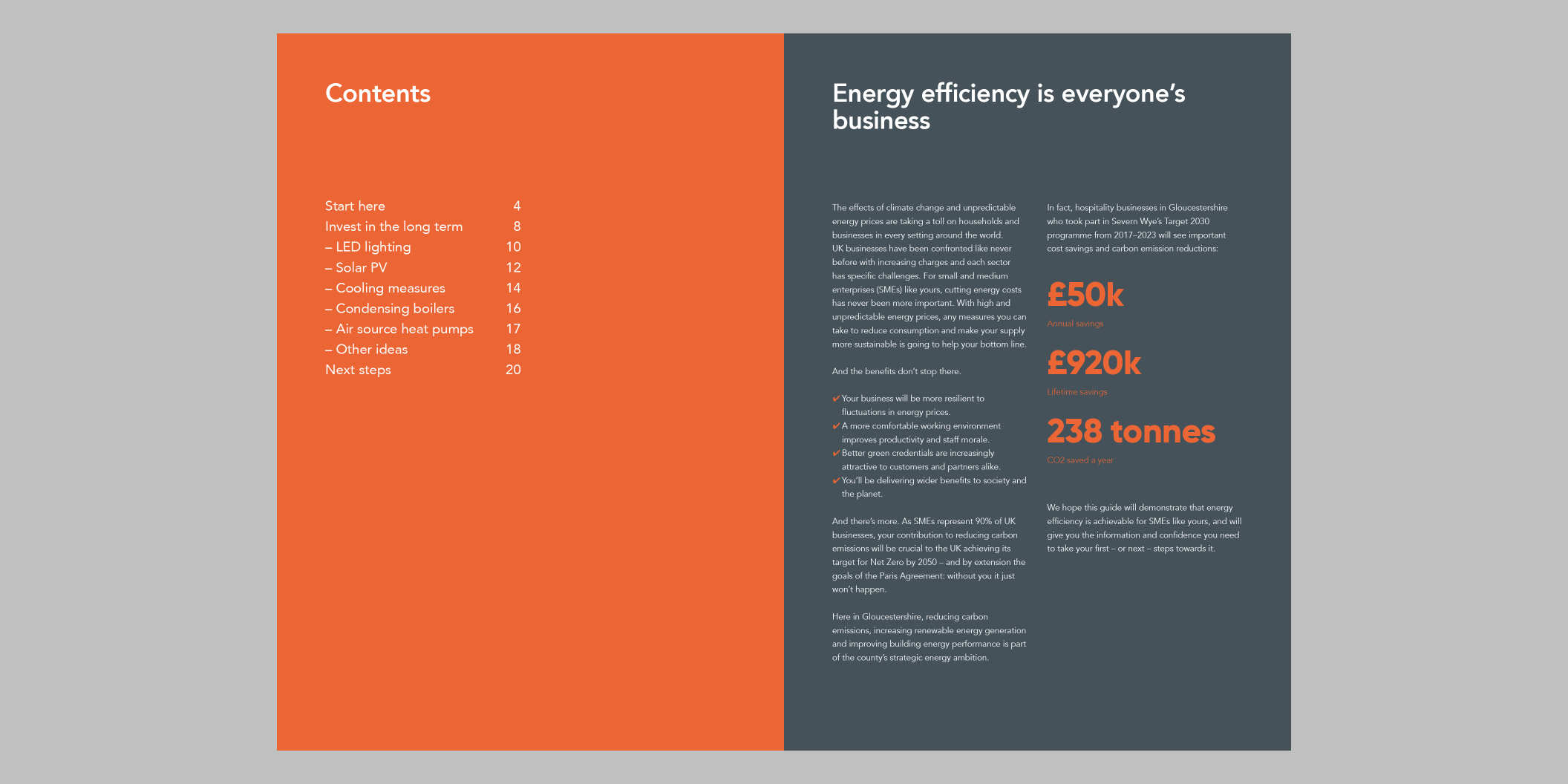 Guide to energy efficiency in hospitality spread 1