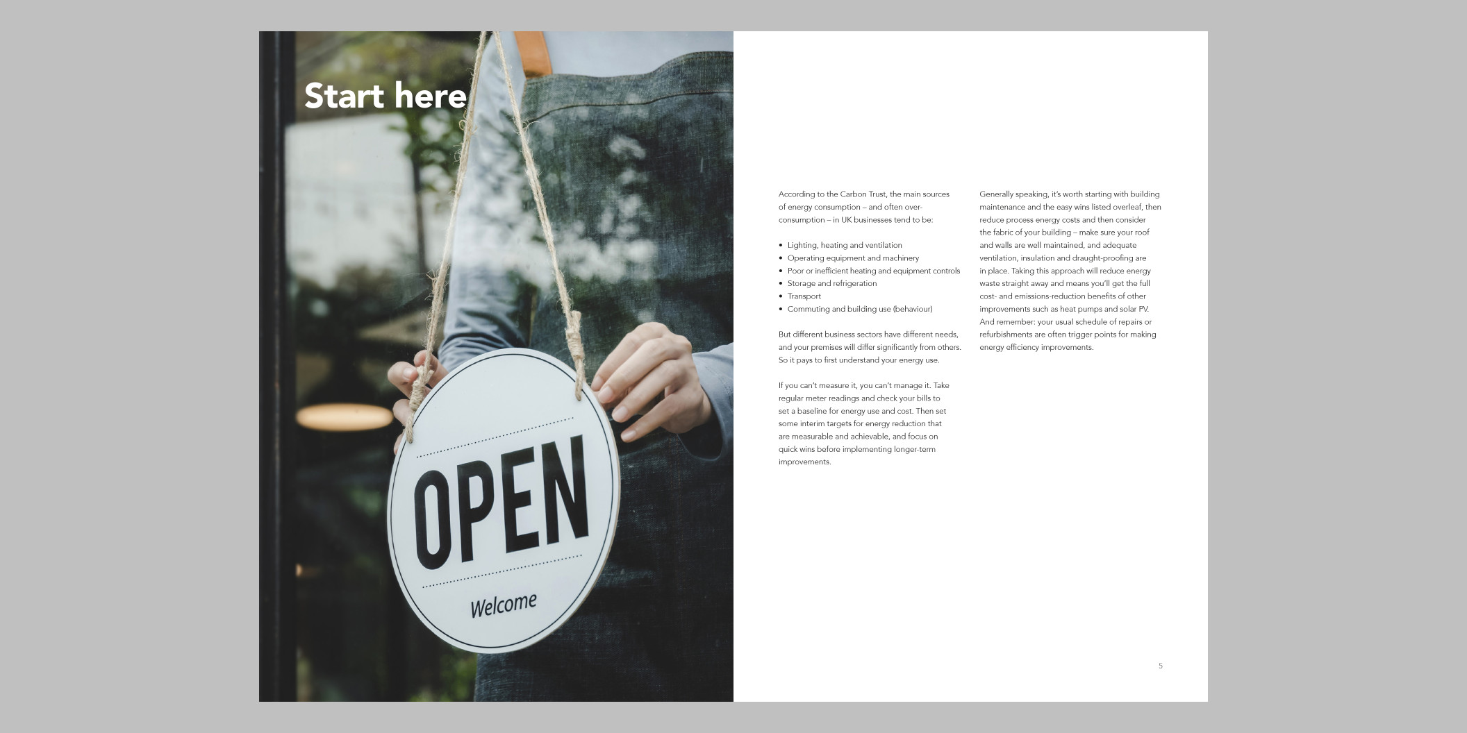 Guide to energy efficiency in hospitality spread 2